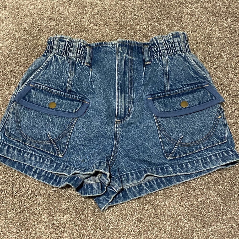 Free People Jean Shorts